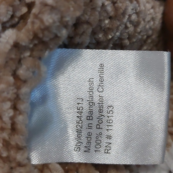 Poof Apparel Color Block Ribbed Knit Chenille Sweater Size M - Picture 7 of 7